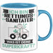 Rettungssanitäter Tasse Geschenk für Rettungssanitäter Geburtstag Lustiger Spruch Kaffee-Becher Was Ist Deine Superkraft Blau Trendation