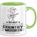 Country-Musiker Geschenk Tasse So Gut Kann Nur Ein Country-Musiker Aussehen Geschenkidee Kaffee-Becher Grün Trendation
