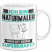 Naturmaler Tasse Geschenk für Naturmaler Geburtstag Lustiger Spruch Kaffee-Becher Was Ist Deine Superkraft Weiß Trendation