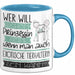 Exotische Tierhalterin Tasse Geschenk Spruch Wer Will Schon Prinzessin Sein Wenn Man Auch Exotische Tierhalterin Sein Kann Blau Trendation