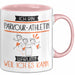 Parkour-Athletin Tasse Geschenk Ich Bin Parkour-Athletin Warum Weil Ich Es Kann Geschenkidee Geburtstag Rosa Trendation