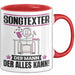 Songtexter Tasse Geschenk für Songtexter Der Mann Der Alles Kann Geschenkidee zum Geburtstag Rot Trendation