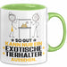 ExotischeTierhalter Geschenk Tasse So Gut Kann Nur Ein ExotischeTierhalter Aussehen Geschenkidee Kaffee-Becher Grün Trendation