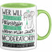 Moderatorin Tasse Geschenk Spruch Wer Will Schon Prinzessin Sein Wenn Man Auch Moderatorin Sein Kann Grün Trendation