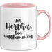 Hertha Tasse Ich Hertha, Bin Vollkommen Geschenk Rosa Trendation