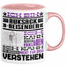 Rucksackreisender Geschenk Kaffee-Tasse Geschenkidee für Rucksackreisender Ich Bin Rucksackreisender Ich Kann Es Dir Erklären Jedoch Nicht Für Dich Verstehen Spruch Lustig Rosa Trendation