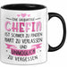 Büroarbeit Kollege Chef Tasse Geschenk Lustige Geschenkidee Spruch Eine Großartige Chefin Ist Schwer Zu Finden Trendation