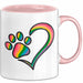 Hund Tierliebhaber Tasse Geschenk Lustige Geschenkidee Spruch Rosa Trendation