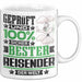 Reisender Geschenk Lustiger Spruch für Reisender Geschenkidee Bester Reisender Der Welt Weiß Trendation