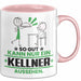 Kellner Geschenk Tasse So Gut Kann Nur Ein Kellner Aussehen Geschenkidee Kaffee-Becher Rosa Trendation