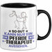 Pferdetherapeut Geschenk Tasse So Gut Kann Nur Ein Pferdetherapeut Aussehen Geschenkidee Kaffee-Becher Schwarz Trendation
