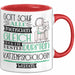 Katzenpsychologin Geschenk Becher Tasse Gott Schuf Alle Menschen Gleich Nur Die Besten Durfeten Katzenpsychologin Werden Geschenkidee Lustig Rot Trendation