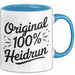 Heidrun Tasse Geschenk Original 100% Heidrun Geschenkidee Geburtstag Blau Trendation