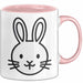 Kaninchen Hase Tierliebhaber Tasse Geschenk Lustige Geschenkidee Spruch Rosa Trendation