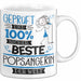 Beste Popsängerin Der Welt Tasse Geschenk für Eine Popsängerin Geprüft Und Sicher Geschenkidee Geburtstag Weihnachten Weiß Trendation