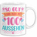 100er Geburtstag Tasse Geschenk Frauen So Gut Kann Man Mit 100 Aussehen Geschenkidee Geburtstag Weiß Trendation