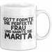 Marita Tasse Gott Formte Die Perfekte Frau Und Nannte Sie Marita Geschenk Weiß Trendation
