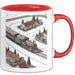 Modelleisenbahn Sammler Tasse Geschenk Lustige Geschenkidee Spruch Für Miniatur Bahn Fans Rot Trendation