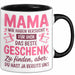 Mama Muttertag Tasse Becher Geschenk Lustige Geschenkidee Spruch Mama Wir Haben Versucht Für Dich Das Beste Geschenk Zu Finden Trendation