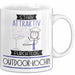 Outdoor-Köchin Tasse Geschenk Becher Stark Attraktiv Furchtlos Outdoor-Köchin Lustige Geschenkidee Weiß Trendation