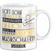 Musikschülerin Geschenk Becher Tasse Gott Schuf Alle Menschen Gleich Nur Die Besten Durfeten Musikschülerin Werden Geschenkidee Lustig Weiß Trendation