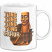 Tung Tung Tung Tung Sahur Tasse Meme Italienisch Geschenk Lustig Becher Weiß Trendation