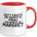 Margret Tasse Gott Formte Die Perfekte Frau Und Nannte Sie Margret Geschenk Rot Trendation