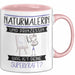 Naturmalerin Und Prinzessin Tasse Geschenk Für Eine Naturmalerin Geburtstag Was Ist Deine Superkraft Rosa Trendation