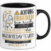 Musikredakteurin Tasse Geschenk Lustiger Spruch Bitte Erheben Sie Sich Seine Majestät Die Musikredakteurin Betritt Den Raum Schwarz Trendation