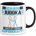Judoka Tasse Geschenk für Judoka Geburtstag Lustiger Spruch Kaffee-Becher Was Ist Deine Superkraft Schwarz Trendation