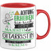 Gitarristin Tasse Geschenk Lustiger Spruch Bitte Erheben Sie Sich Seine Majestät Die Gitarristin Betritt Den Raum Rot Trendation
