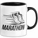 Marathonläufer Tasse Geschenkidee für Laufexperten Trendation
