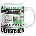 Musikschüler Geschenk Tasse Geschenkidee für Musikschüler Geburtstag Lustig Ich Bin Musikschüler Ich Kann Es Dir Erklären Aber Nicht Für Dich Verstehen Weiß Trendation