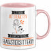 Haustiersitterin Tasse Geschenk Becher Stark Attraktiv Furchtlos Haustiersitterin Lustige Geschenkidee Rosa Trendation