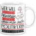 Politikerin Tasse Geschenk Spruch Wer Will Schon Prinzessin Sein Wenn Man Auch Politikerin Sein Kann Weiß Trendation