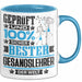 Gesangslehrer Geschenk Lustiger Spruch für Gesangslehrer Geschenkidee Bester Gesangslehrer Der Welt Blau Trendation