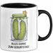 Geburtstagsfeier Essiggurken Tasse Geschenk Lustige Geschenkidee Spruch Alles Gurke Zum Geburtstag Trendation