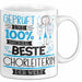 Beste Chorleiterin Der Welt Tasse Geschenk für Eine Chorleiterin Geprüft Und Sicher Geschenkidee Geburtstag Weihnachten Weiß Trendation