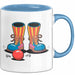 Clown Tasse Geschenkidee für Zirkus und Humorliebhaber Blau Trendation
