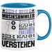 Musiksammler Geschenk Tasse Lustige Geschenkdiee für einen Musiksammler Geburtstag Ich Bin Musiksammler Ich Kann Es Dir Erklären Aber Nicht Für Dich Verstehen Blau Trendation