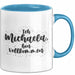 Michaela Tasse Ich Michaela, Bin Vollkommen Geschenk Blau Trendation