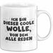 Wolle Tasse Ich Bin Dieser Coole Wolle, Von Dem Alle Reden Geschenk Weiß Trendation