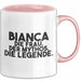 Bianca Tasse Bianca – Die Frau. Der Mythos. Die Legende. Geschenk Rosa Trendation