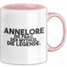 Annelore Tasse Annelore – Die Frau. Der Mythos. Die Legende. Geschenk Rosa Trendation