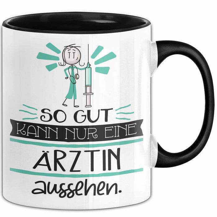 Ärztin Geschenk Tasse So Gut Kann Nur Eine Ärztin Aussehen Geschenkidee Geburtstag Weihnachten Lustig Trendation