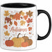 Herbstzeit Tasse Geschenkidee für Herbstliebhaber Trendation
