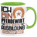 Pferdewirt Ausbildung Tasse Geschenk Ich Bin Pferdewirt In Der Ausbildung Ich Darf Das Geschenkidee Spruch Grün Trendation