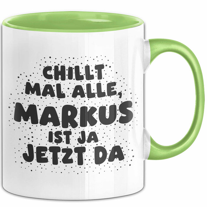 Markus Tasse Chillt Mal Alle, Markus Ist Ja Jetzt Da Geschenk