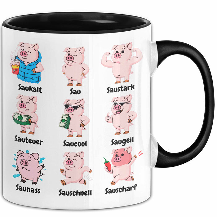 Schweinebauer Schweine Tier Tasse Geschenk Lustige Geschenkidee Spruch Arten Von Schweinen Trendation