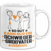 Schwiegergroßvater Geschenk Tasse So Gut Kann Nur Ein Schwiegergroßvater Aussehen Geschenkidee Kaffee-Becher Weiß Trendation